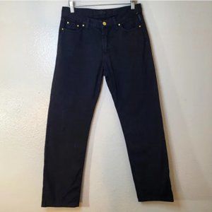 ❤️ Versace Jeans Couture Slim Straight Black Jeans